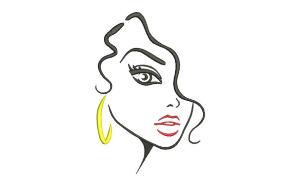 A Woman with an Earring