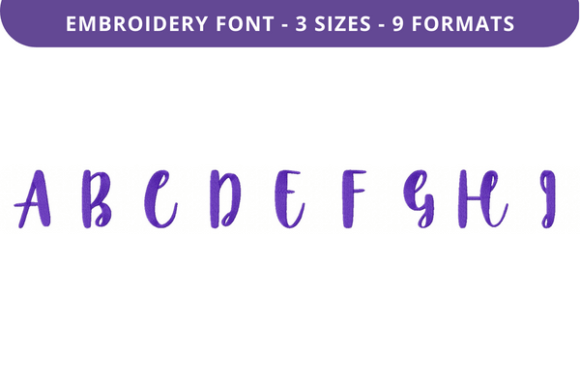 Autumn Mornings Font Uppercase a to I