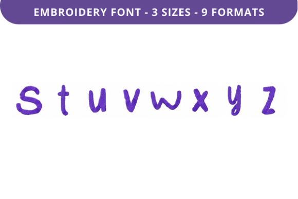 Brittle Bush Font S to Z