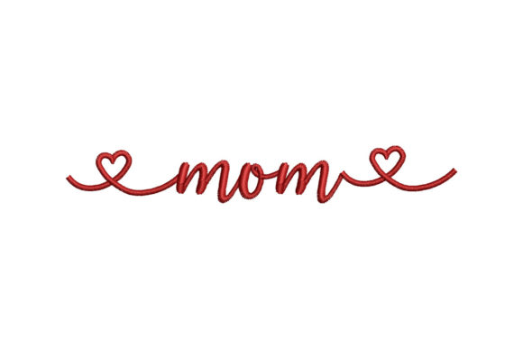 Mom with Hearts